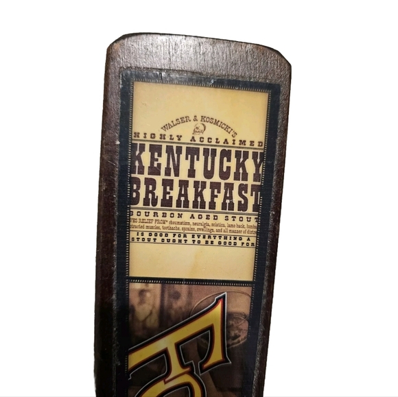 Founders Brewing - KentuckyBreakfast- Beer Tap Handle - 3 sided - rare - Picture 2 of 15
